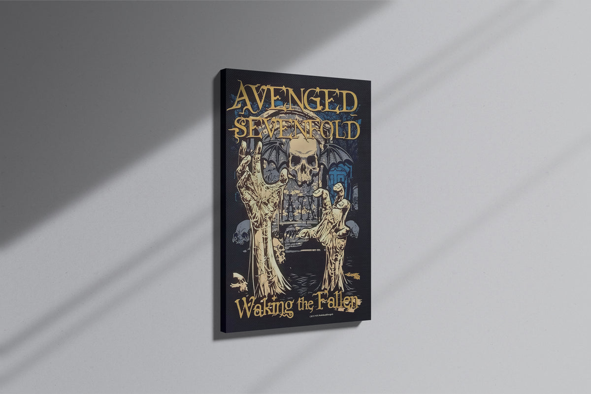 GeekCultcha Avenged Sevenfold Waking the Fallen Premium Canvas Print