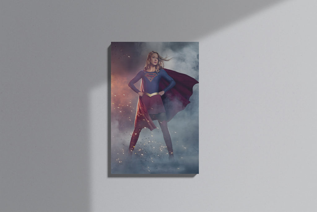 GeekCultcha DC Comics Supergirl Premium Canvas Print