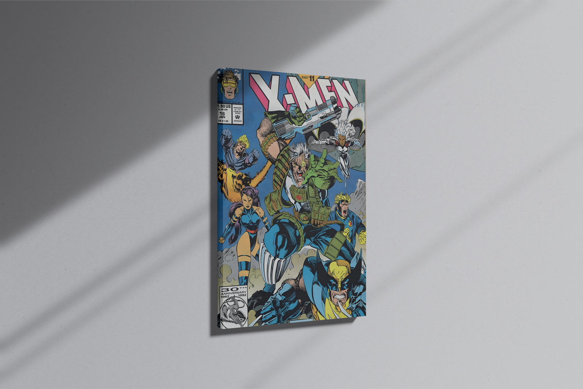 GeekCultcha X-Men Marvel Premium Canvas Print