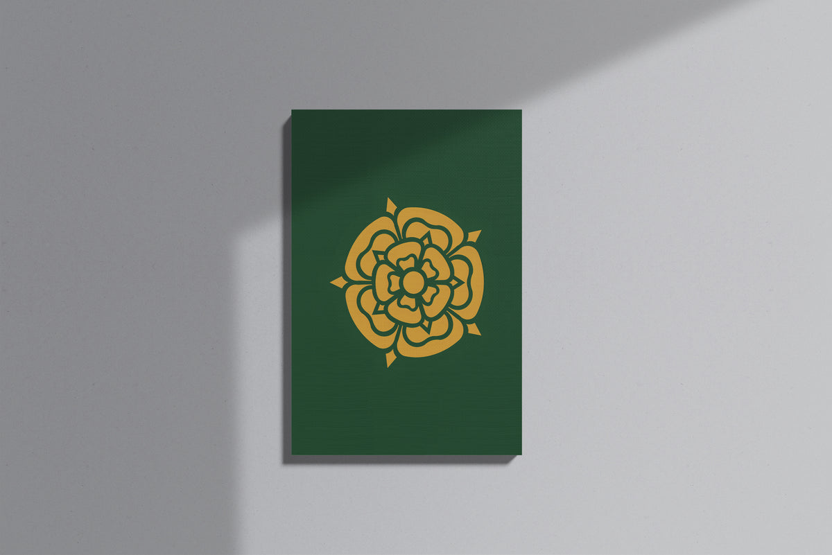 GeekCultcha House of York Badge Premium Canvas Painting