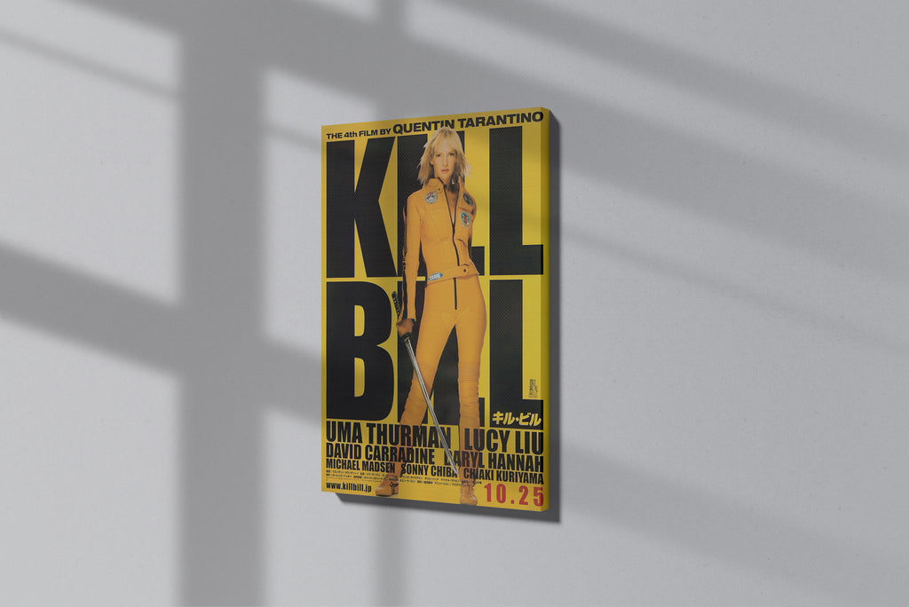 GeekCultcha Kill Bill Beatrix Kiddo Premium Canvas Print