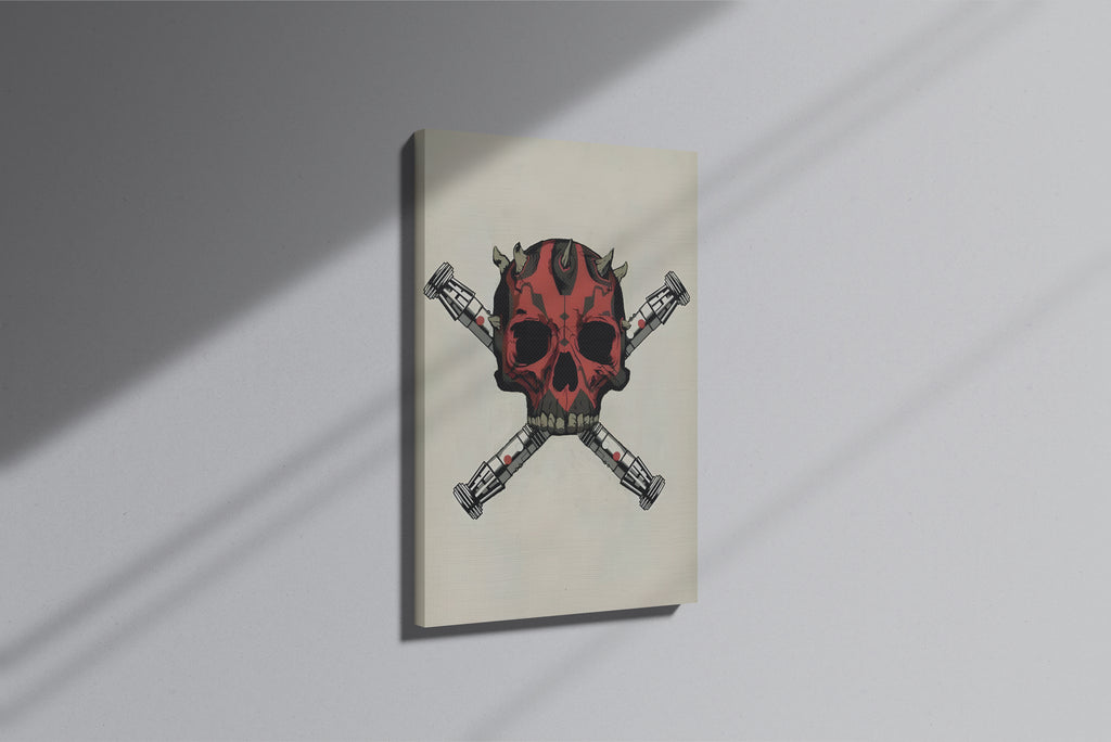 GeekCultcha Star Wars Darth Maul Premium Canvas Print