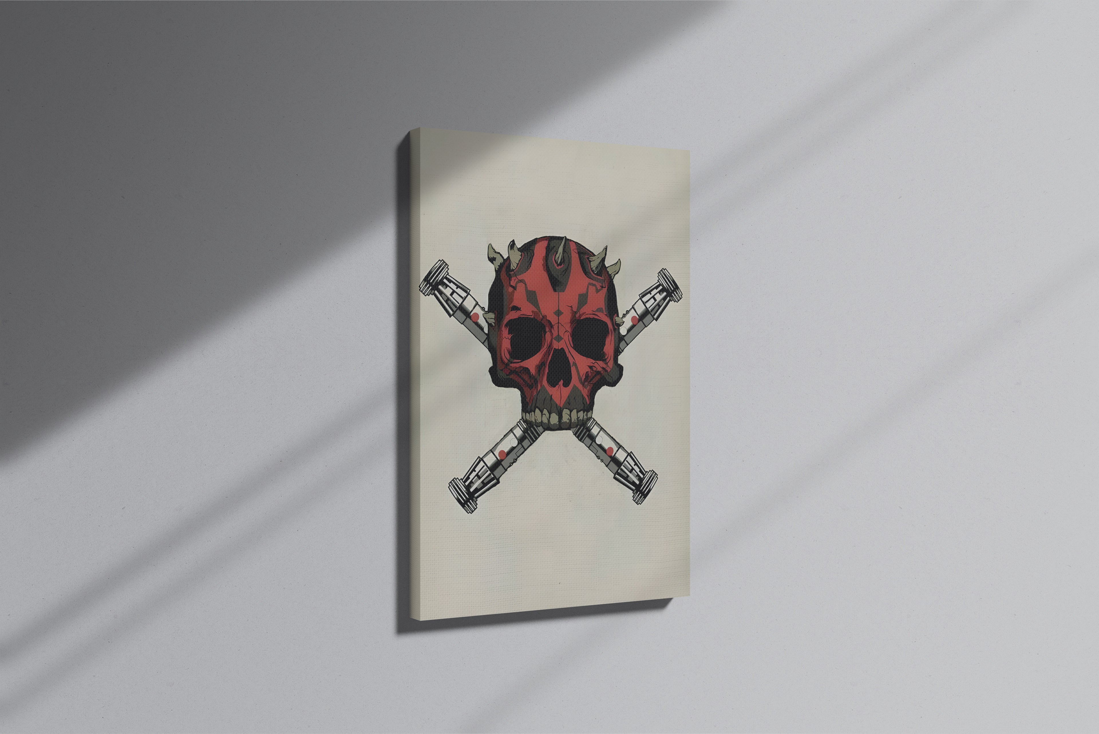 GeekCultcha Star Wars Darth Maul Premium Canvas Print