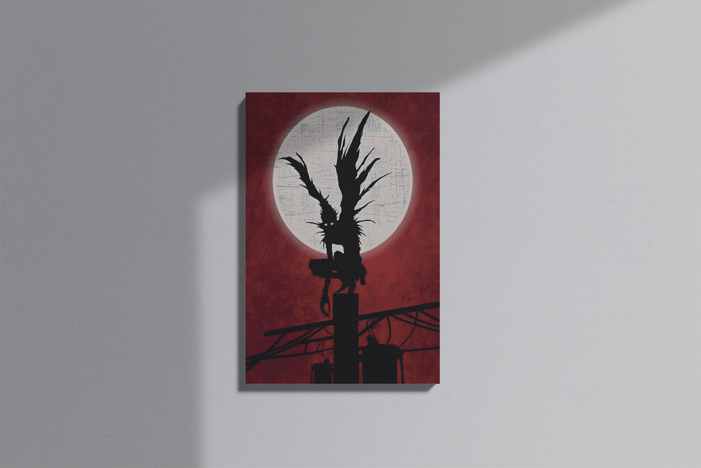 GeekCultcha Death Note Ryuk Premium Canvas Print