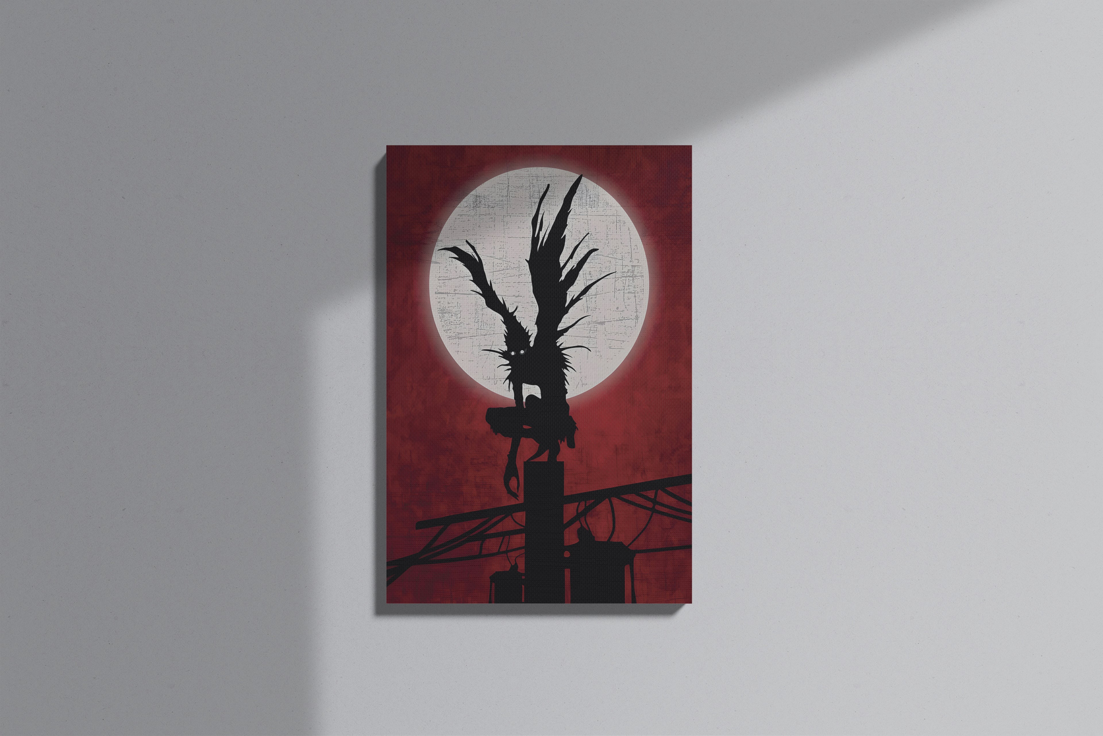 GeekCultcha Death Note Ryuk Premium Canvas Print