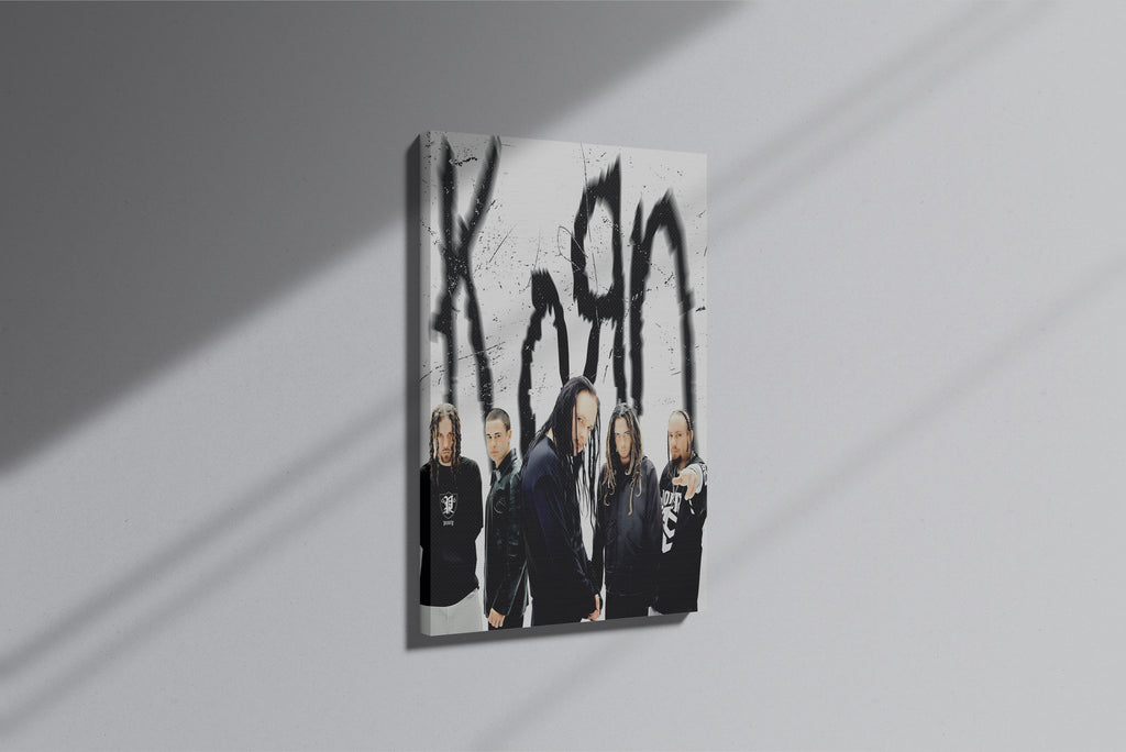 GeekCultcha Korn Group Themed Canvas Painting