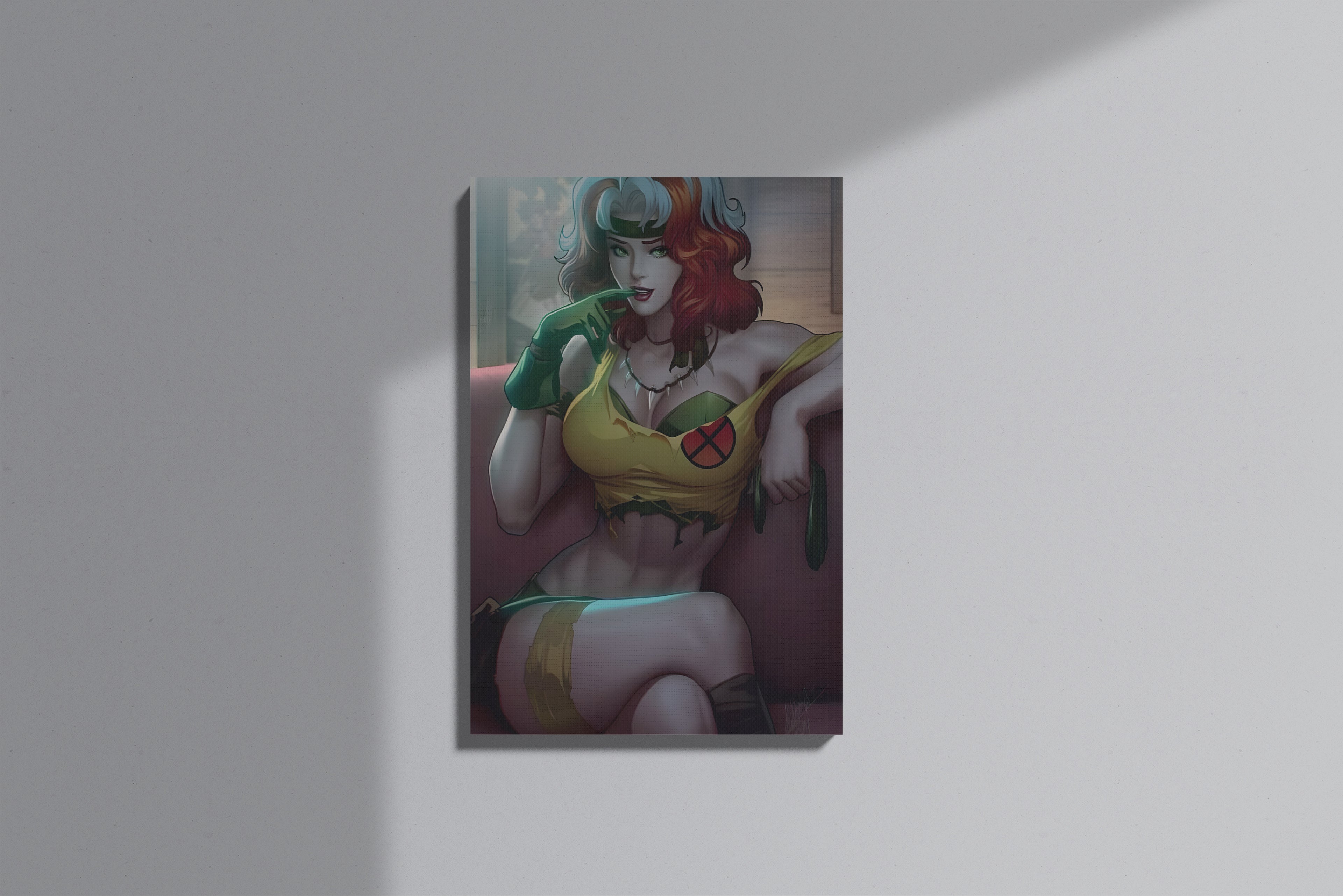 GeekCultcha Marvel X-Men Rogue Premium Canvas Print