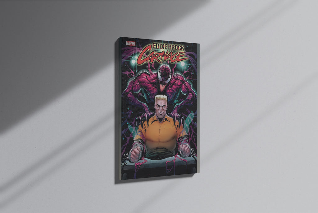 GeekCultcha Marvel Eddie Brock and Carnage Premium Canvas Print