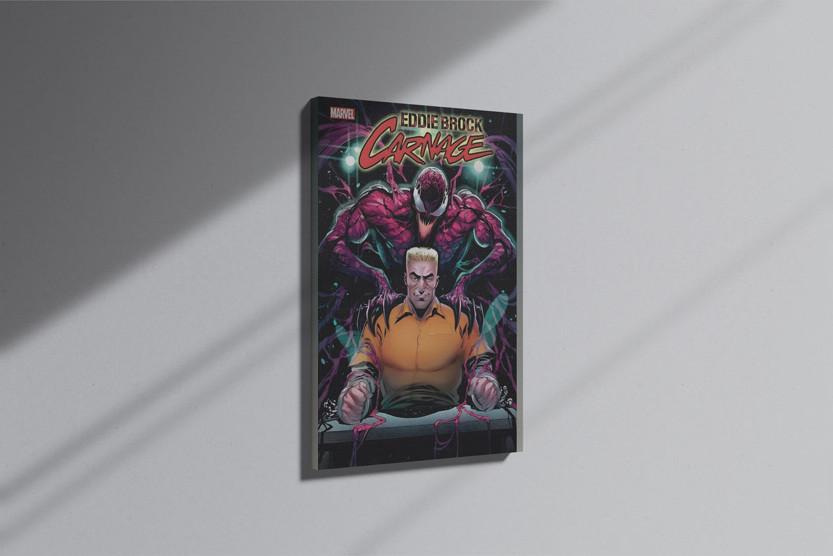 GeekCultcha Marvel Eddie Brock and Carnage Premium Canvas Print