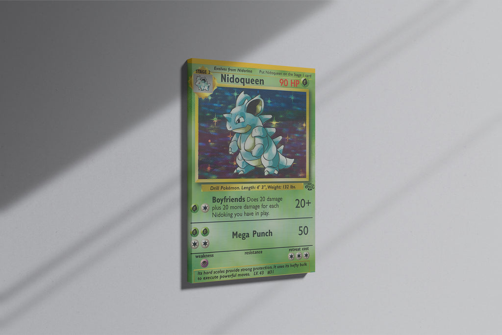 GeekCultcha Pokémon Nidoqueen Premium Canvas Print