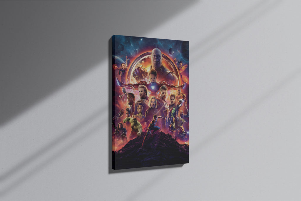 GeekCultcha Marvel Avengers Endgame Premium Canvas Print