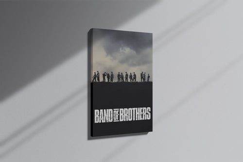 GeekCultcha Band of Brothers Themed Premium Canvas Print