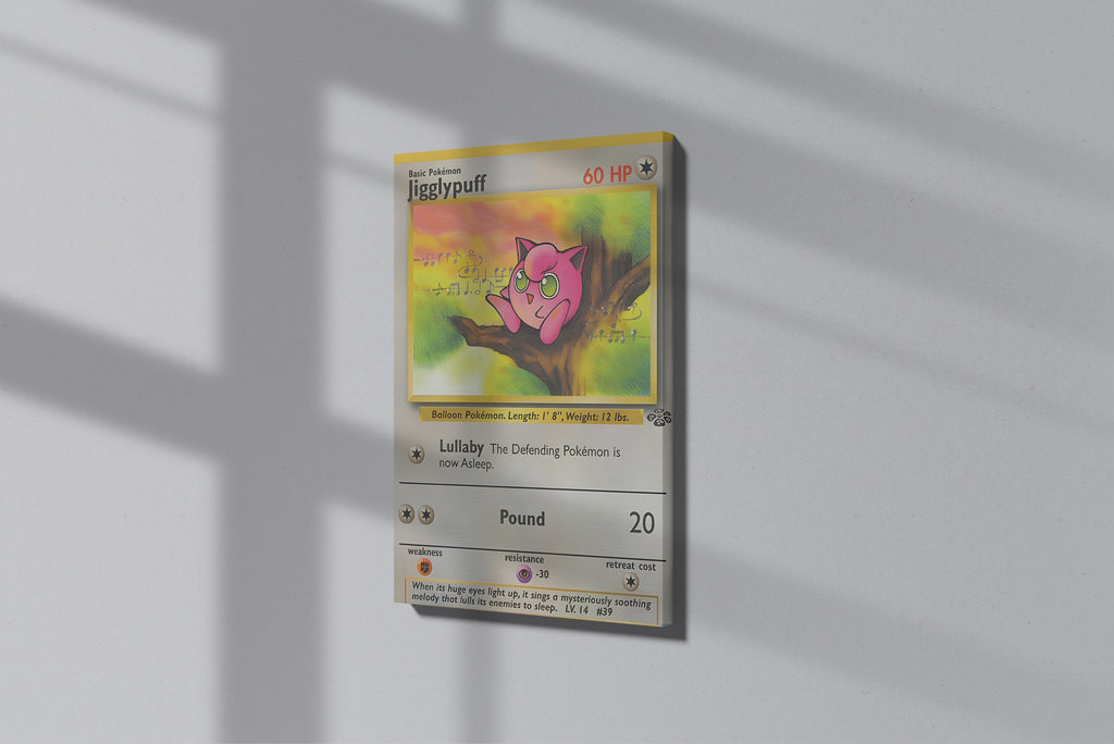 GeekCultcha Pokémon Jigglypuff Premium Canvas Print