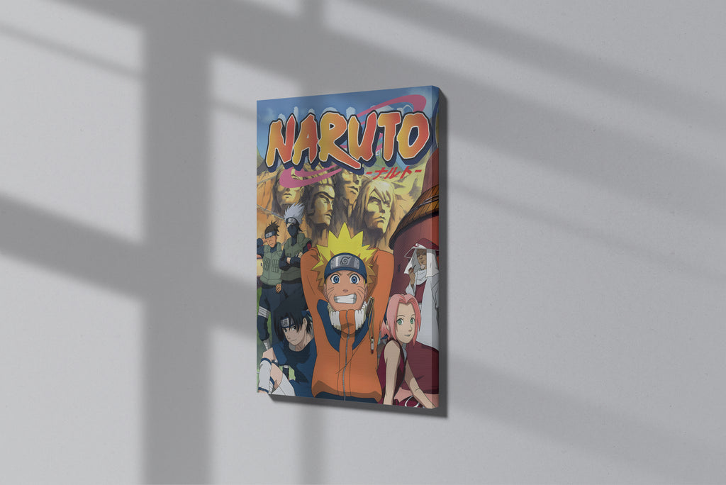GeekCultcha Naruto Characters Premium Canvas Painting