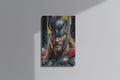 GeekCultcha Marvel Thor Premium Canvas Painting Colorful Design