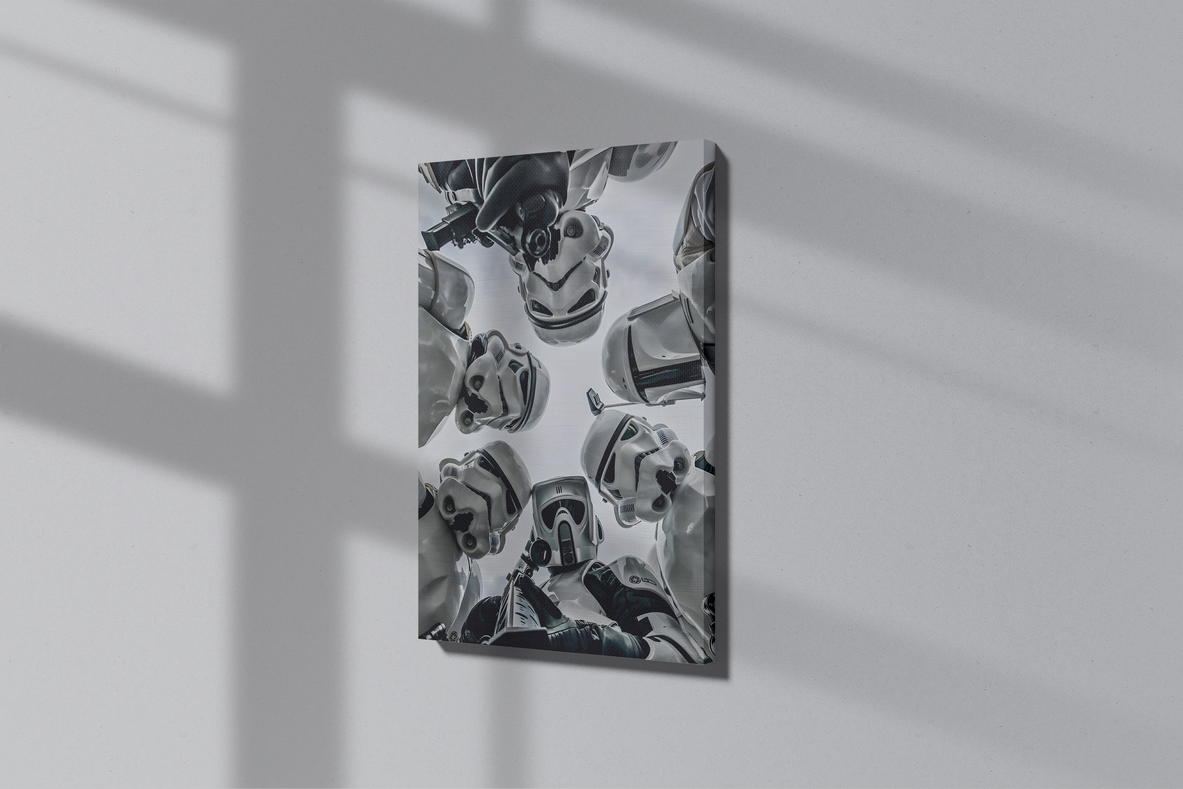 GeekCultcha Star Wars Stormtrooper Premium Canvas Print