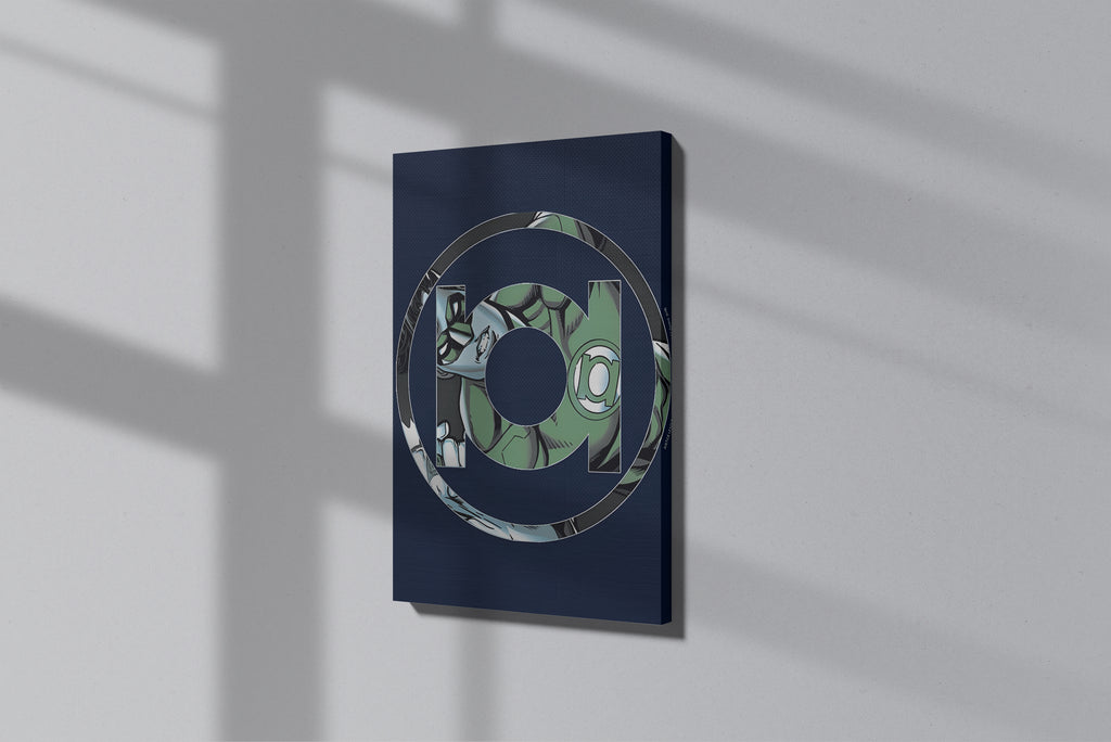 GeekCultcha DC Comics Green Lantern Premium Canvas Print