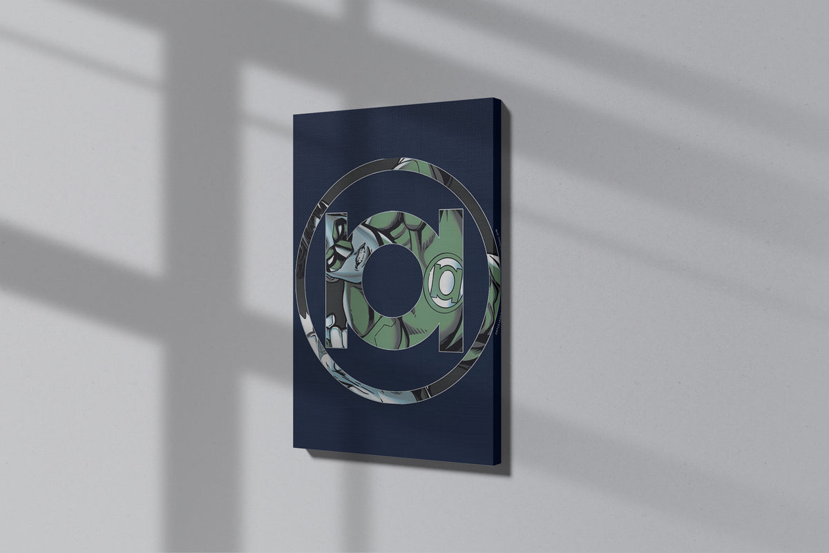 GeekCultcha DC Comics Green Lantern Premium Canvas Print