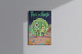 GeekCultcha Rick and Morty Portal Premium Canvas Print