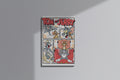 GeekCultcha Tom and Jerry Canvas Painting Cartoon Theme