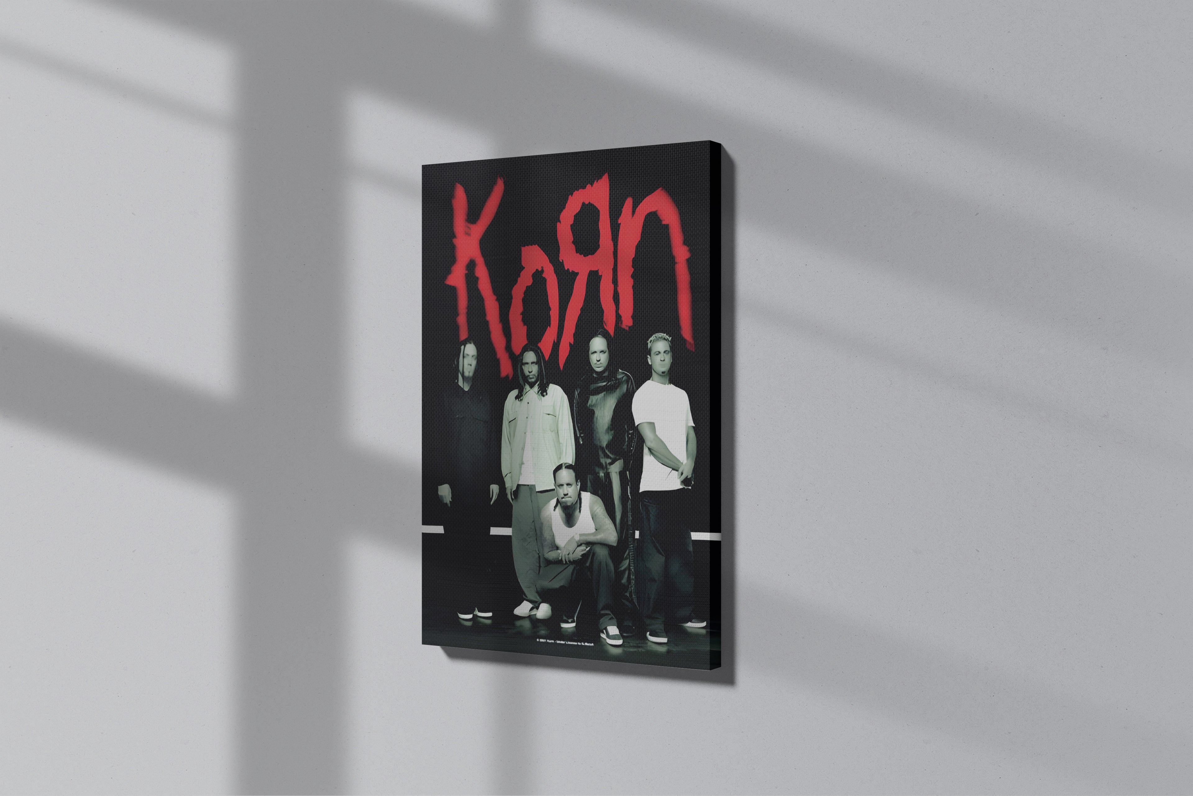 GeekCultcha Korn Group Premium Canvas Print