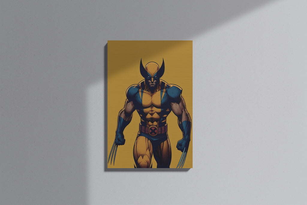 GeekCultcha Marvel Wolverine Premium Canvas Print