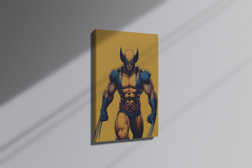 GeekCultcha Marvel Wolverine Premium Canvas Print