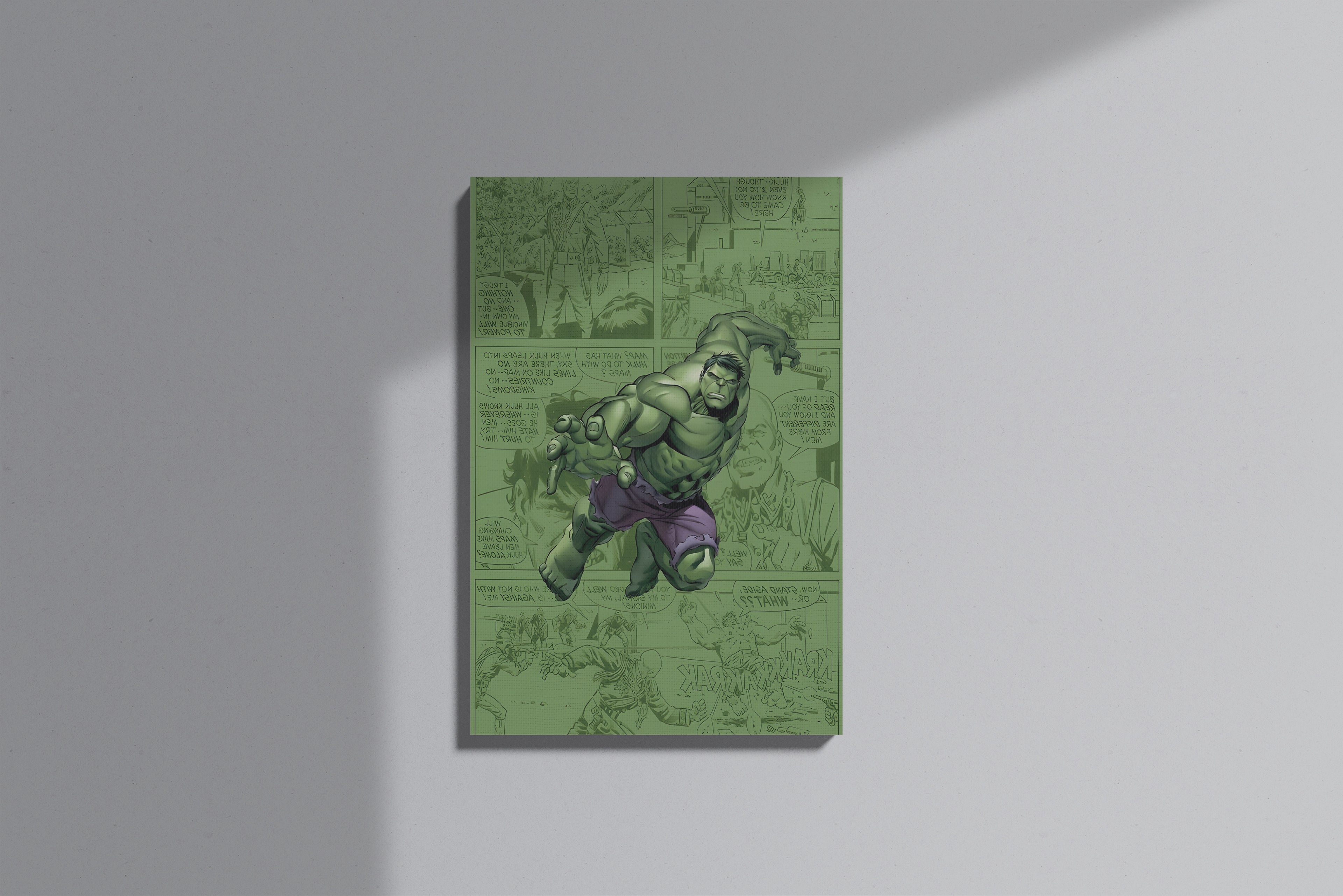 GeekCultcha Marvel Hulk Canvas Print