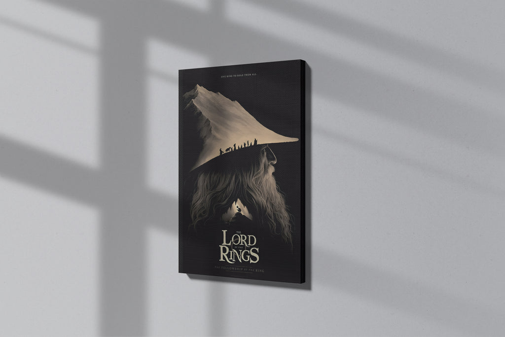 GeekCultcha The Lord of the Rings: The Fellowship of the Ring Premium Canvas Print