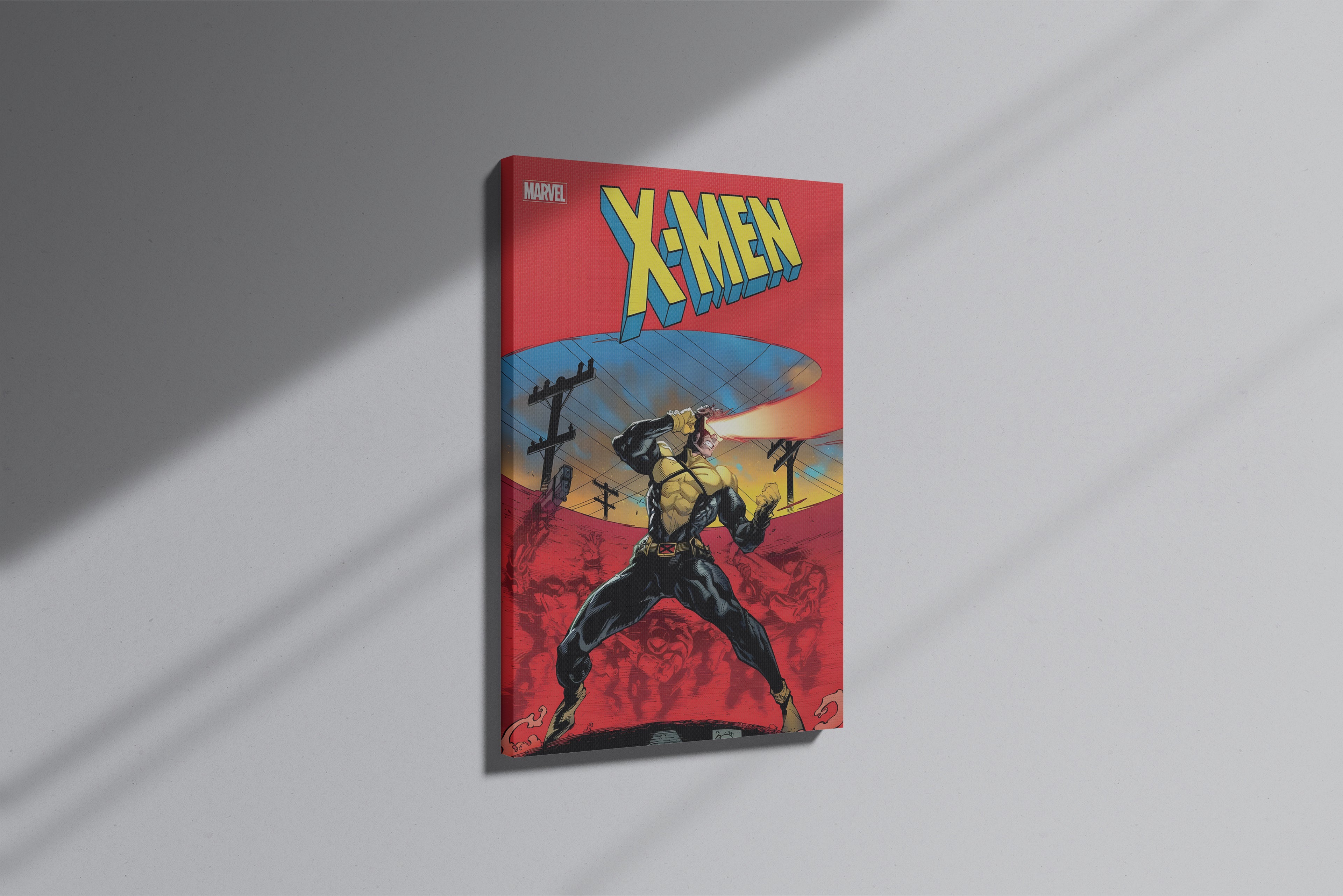 GeekCultcha Marvel X-Men Cyclops Premium Canvas Print