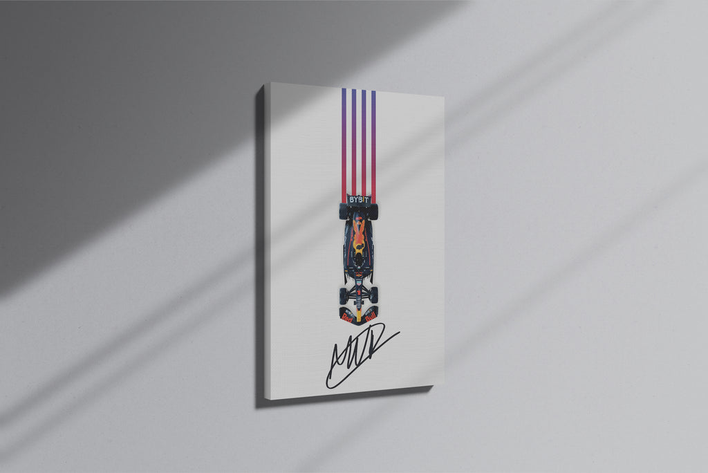 GeekCultcha Red Bull Racing Formula 1 Premium Canvas Print