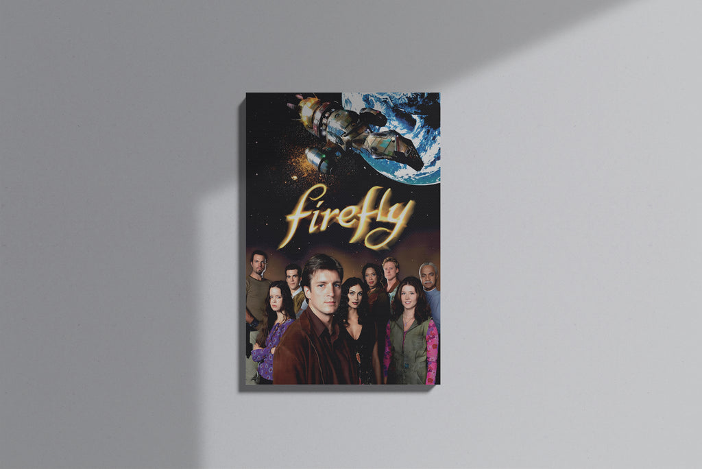 GeekCultcha Firefly Series Canvas Painting Space Theme