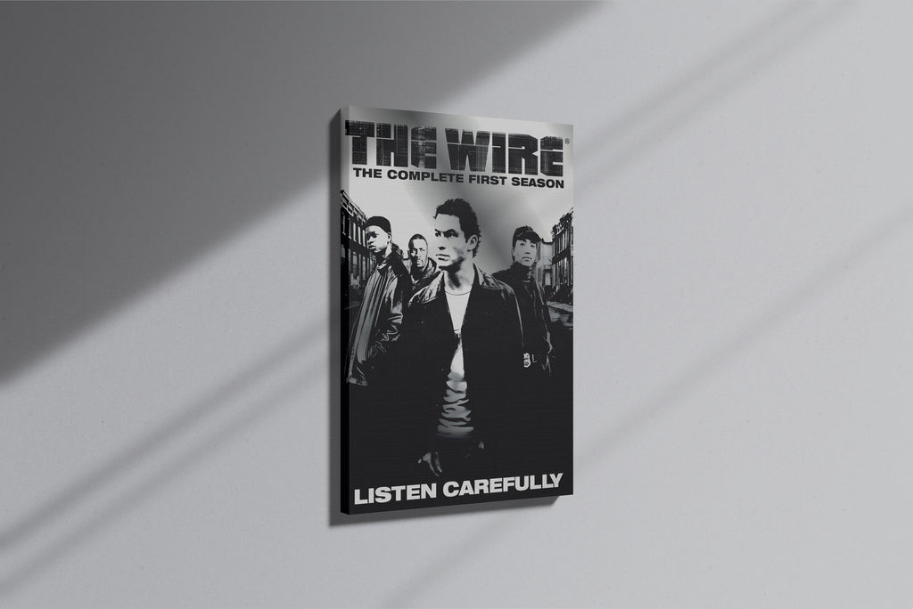 GeekCultcha The Wire First Season Premium Canvas Print