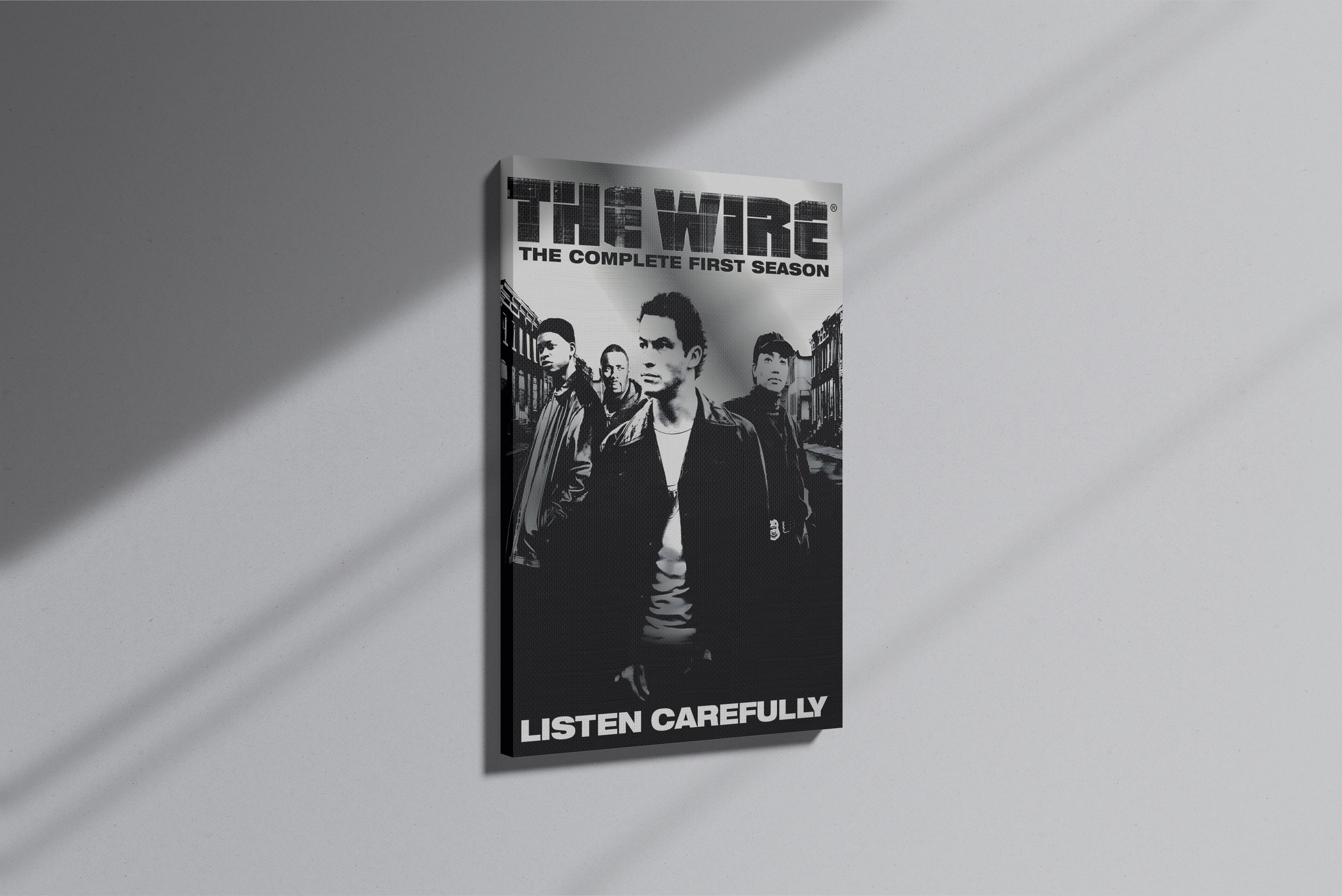 GeekCultcha The Wire First Season Premium Canvas Print