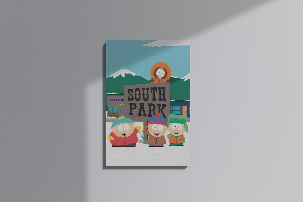 GeekCultcha South Park Character Themed Premium Canvas Print