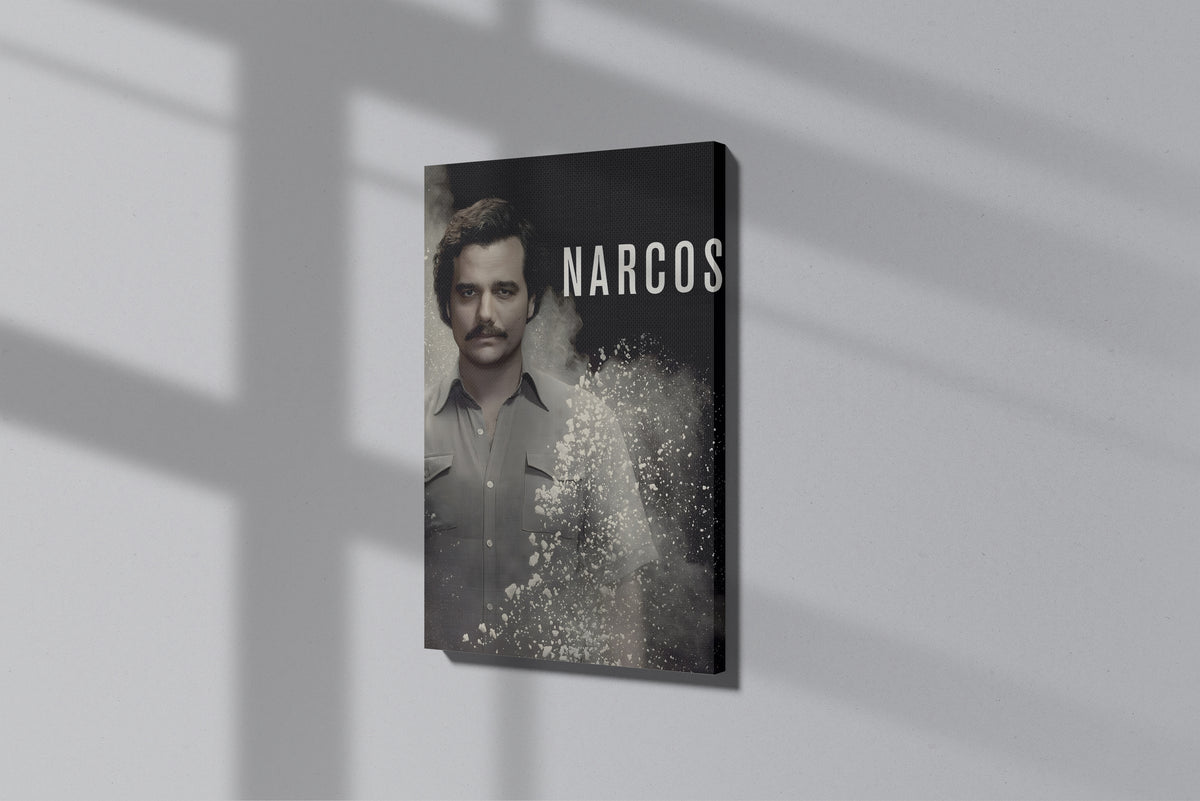 GeekCultcha Narcos Pablo Escobar Premium Canvas Print