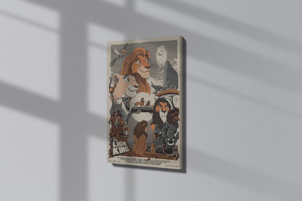 GeekCultcha Disney The Lion King Premium Canvas Print