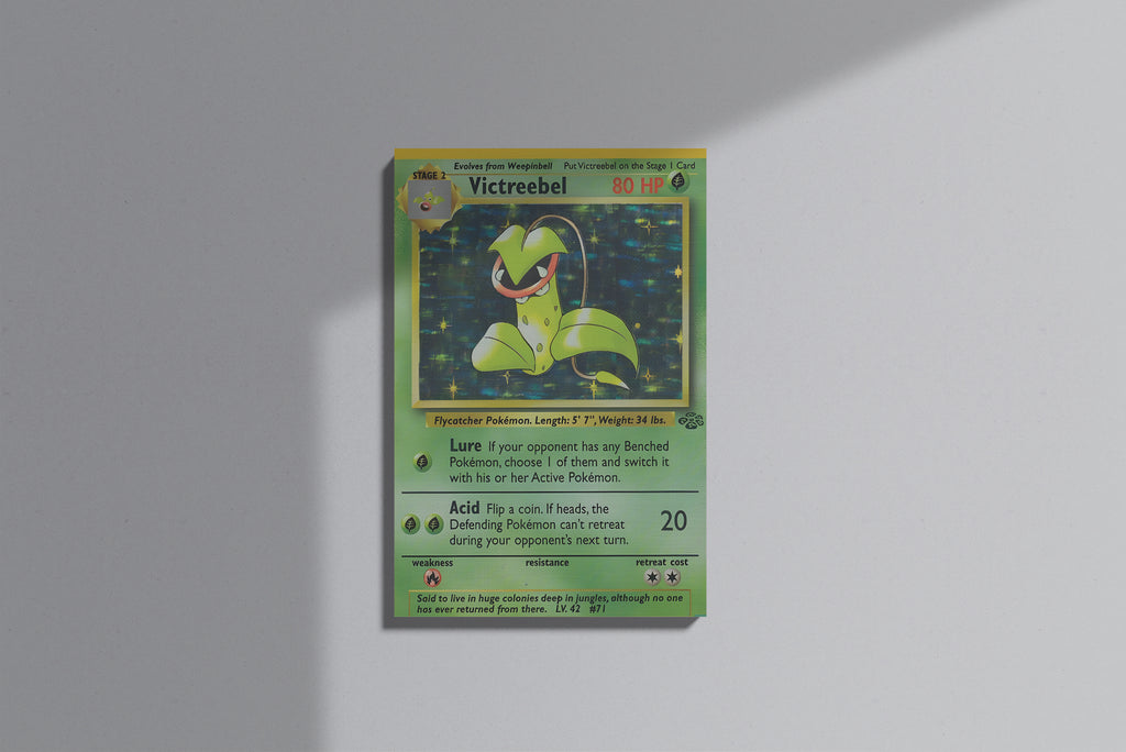 GeekCultcha Pokémon Victreebel Premium Canvas Print