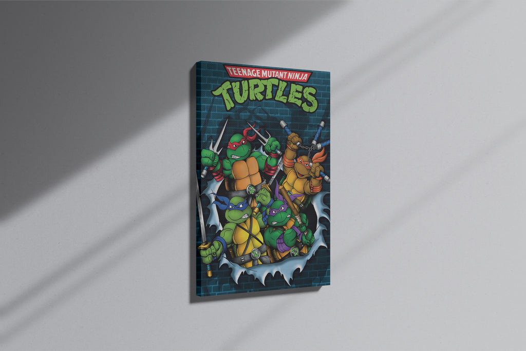 GeekCultcha Teenage Mutant Ninja Turtles Premium Canvas Print