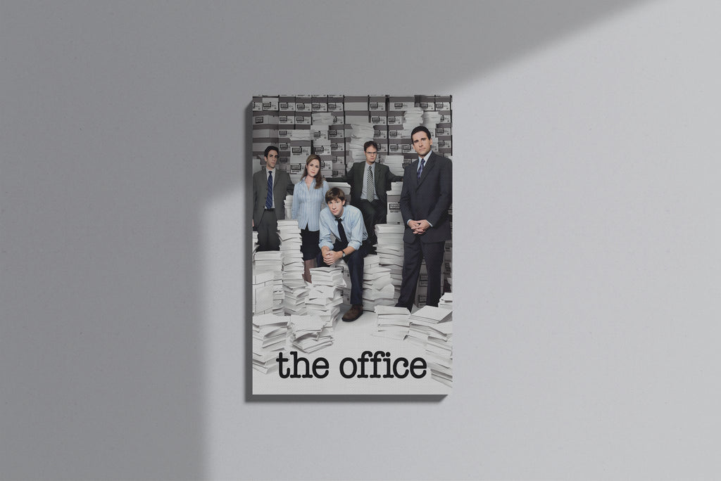 GeekCultcha The Office Dunder Mifflin Themed Premium Canvas Print