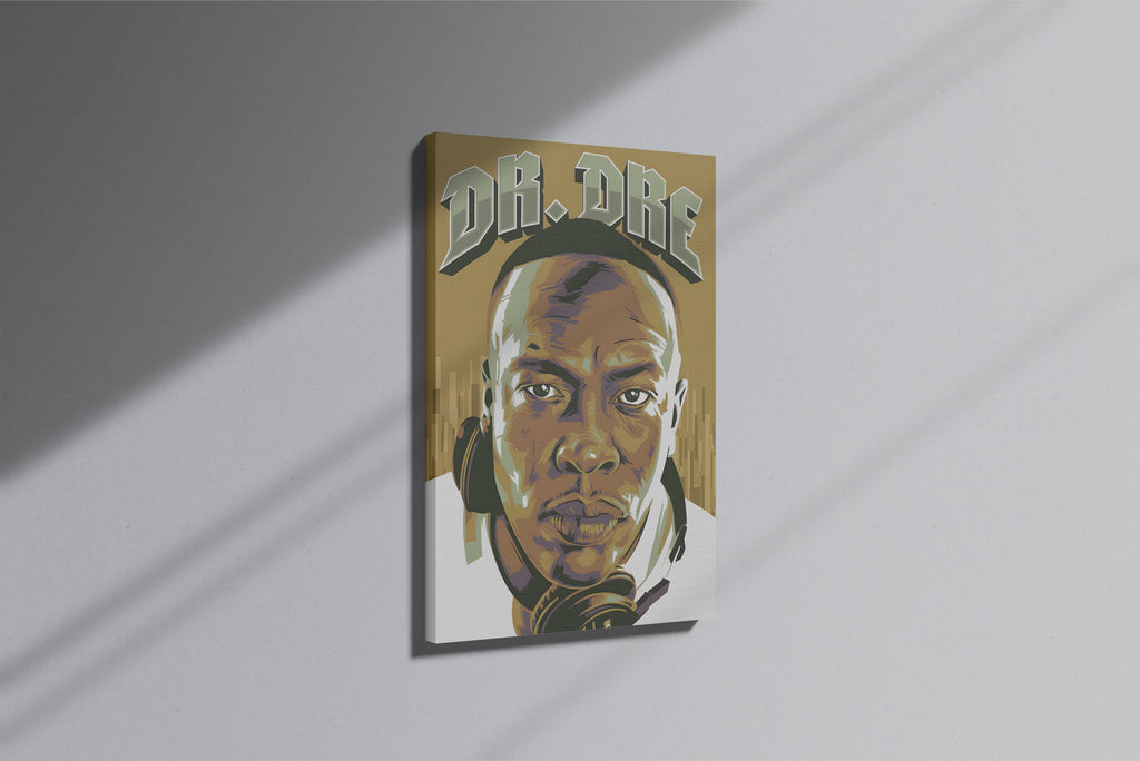 GeekCultcha Dr. Dre Canvas Painting Modern Style