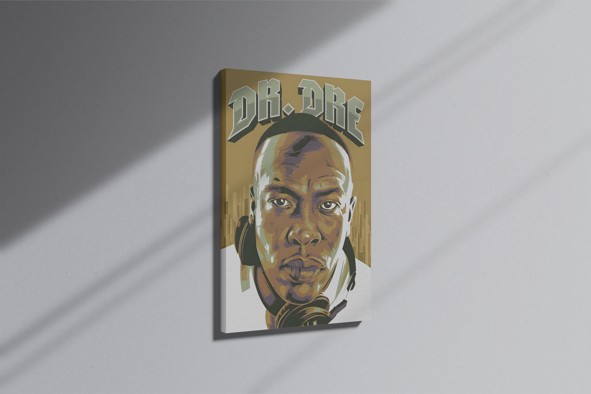 GeekCultcha Dr. Dre Canvas Painting Modern Style