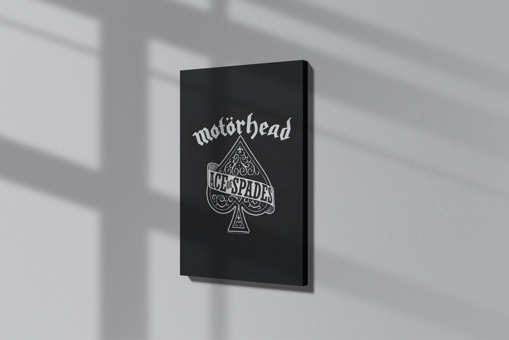 GeekCultcha Motörhead Ace of Spades Premium Canvas Print