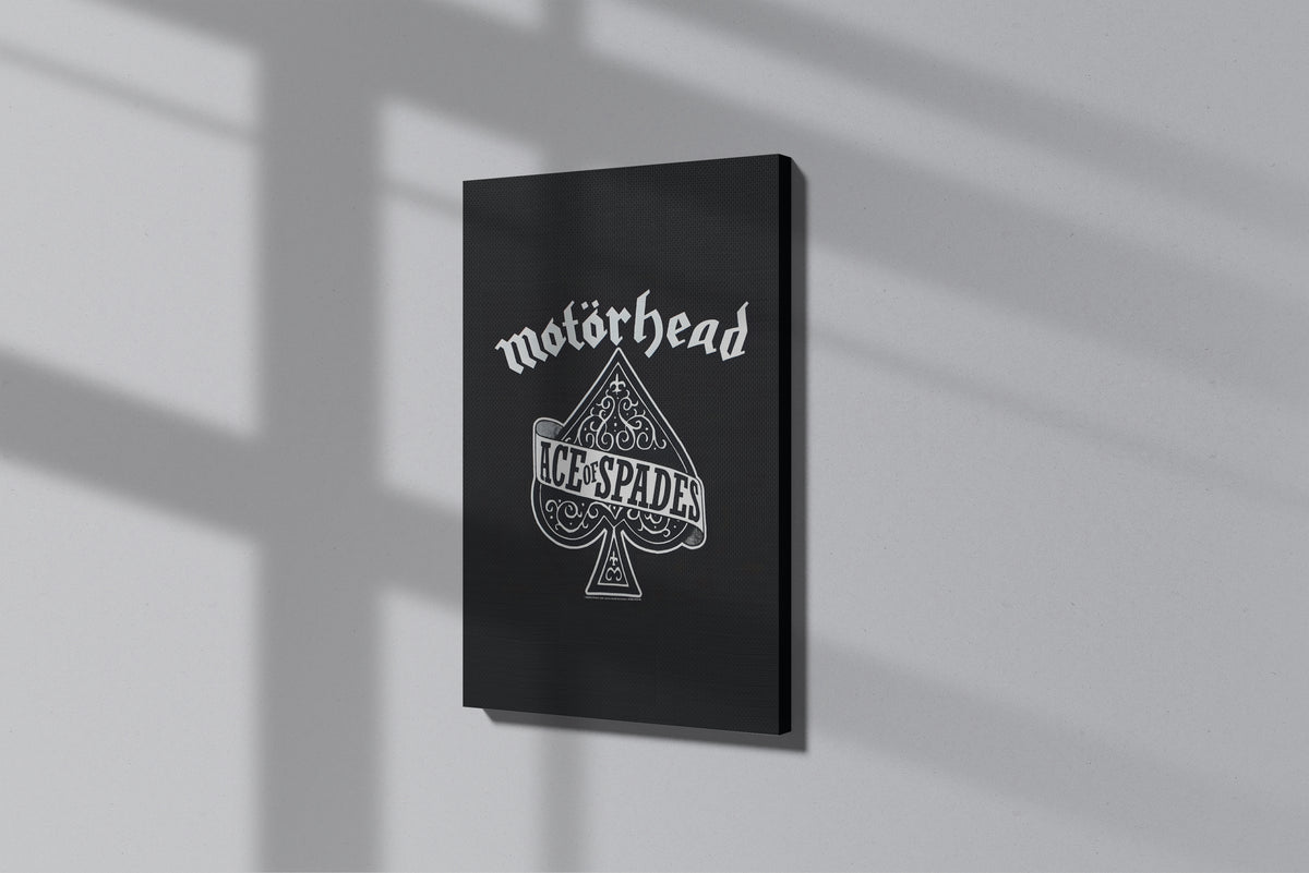 GeekCultcha Motörhead Ace of Spades Premium Canvas Print