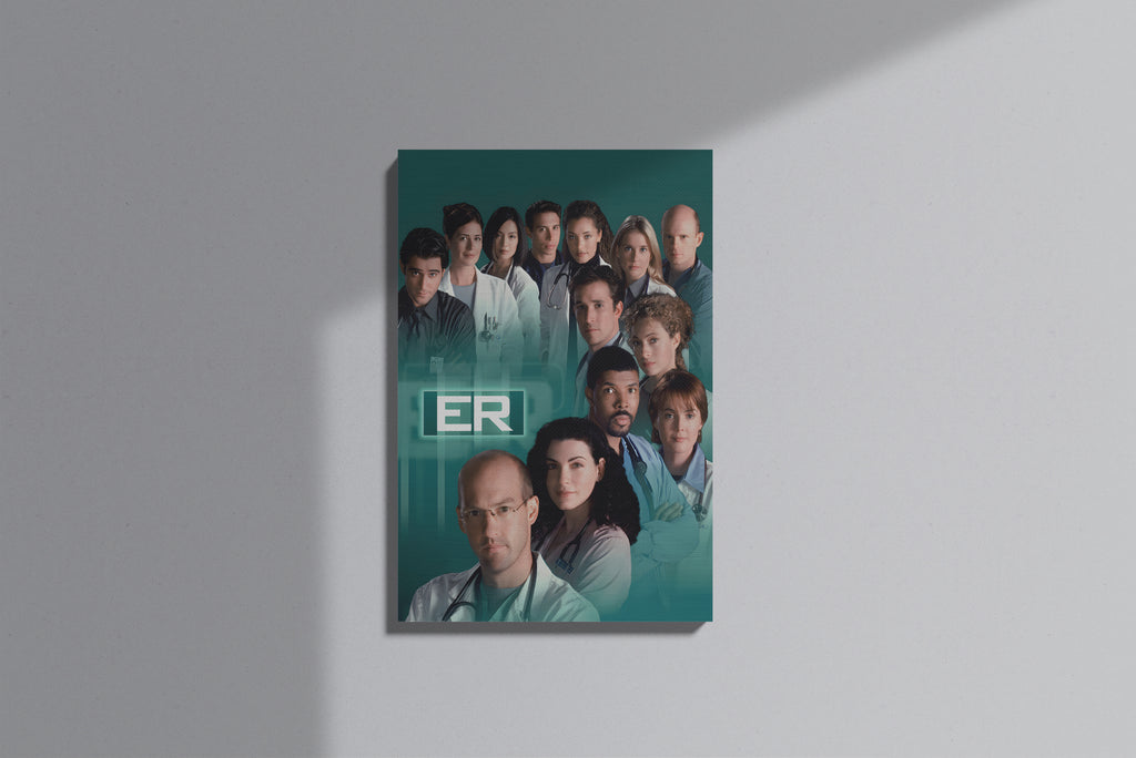 GeekCultcha ER TV Series Premium Canvas Painting