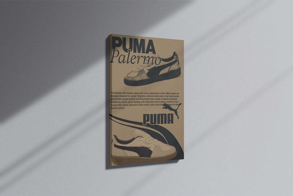 GeekCultcha Puma Palermo Premium Canvas Print