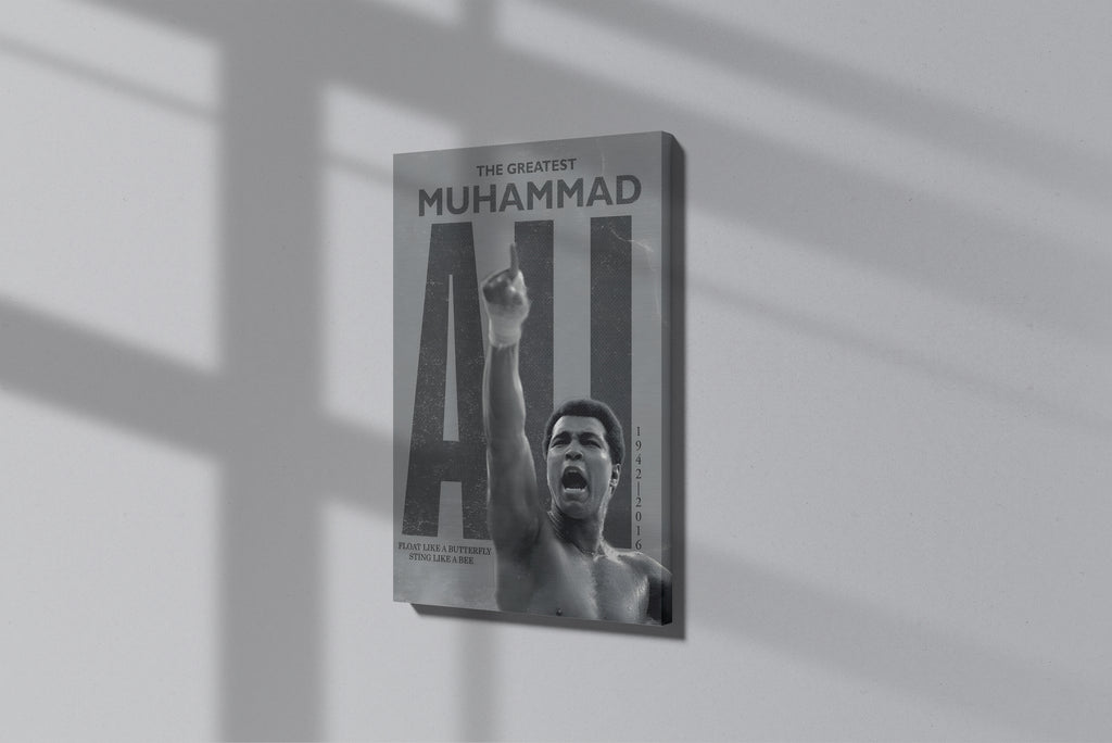 GeekCultcha Muhammad Ali The Greatest Premium Canvas Print