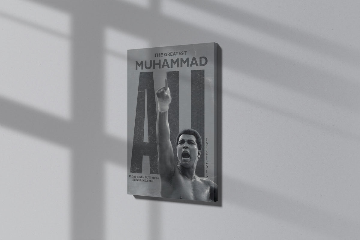 GeekCultcha Muhammad Ali The Greatest Premium Canvas Print