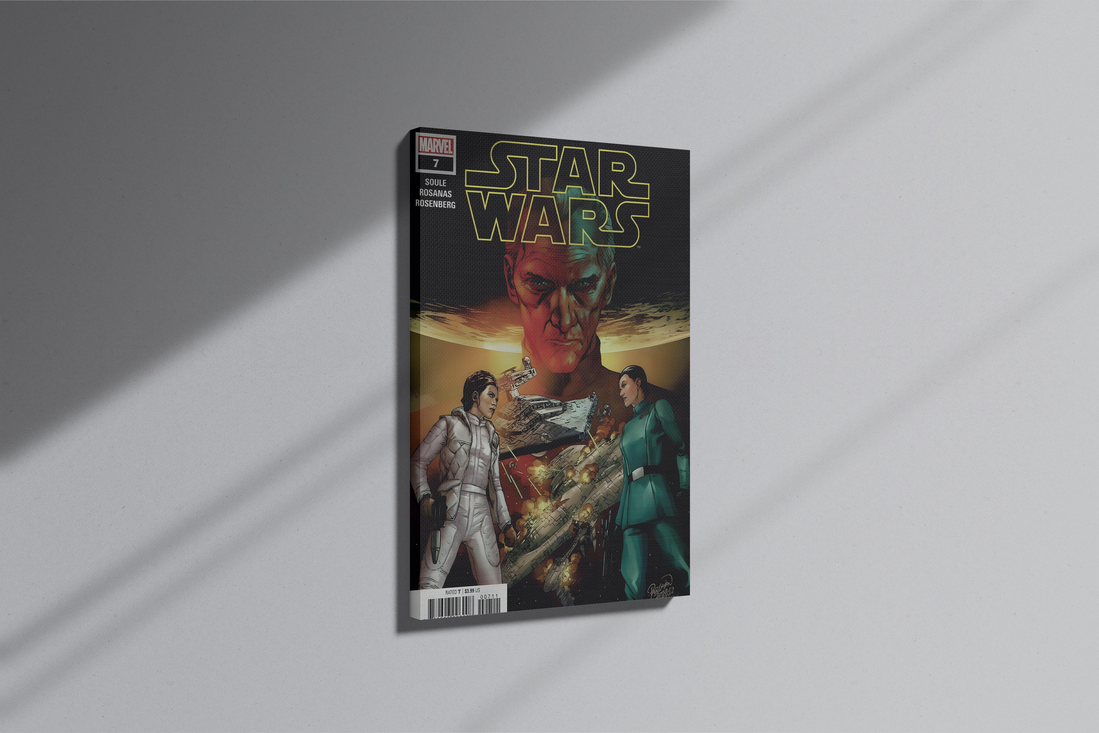 GeekCultcha Star Wars Character Themed Premium Canvas Print