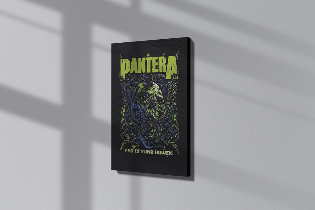 GeekCultcha Pantera Far Beyond Driven Themed Premium Canvas Painting